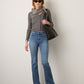 MONK & LOU - August V-neck Cardigan - Ash Gray
