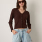 MONK & LOU - August V-neck Cardigan - 