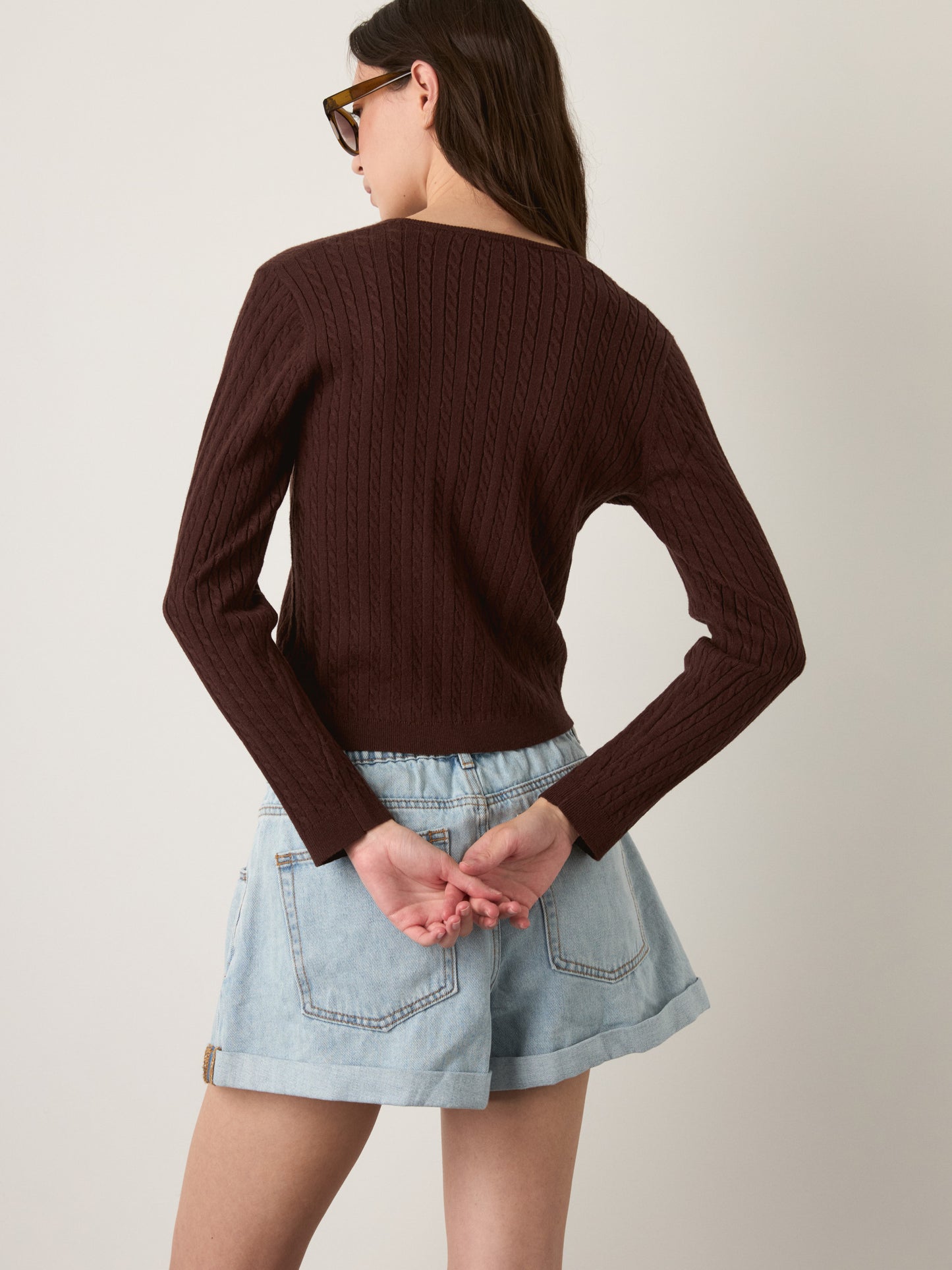 MONK & LOU - August V-neck Cardigan - 