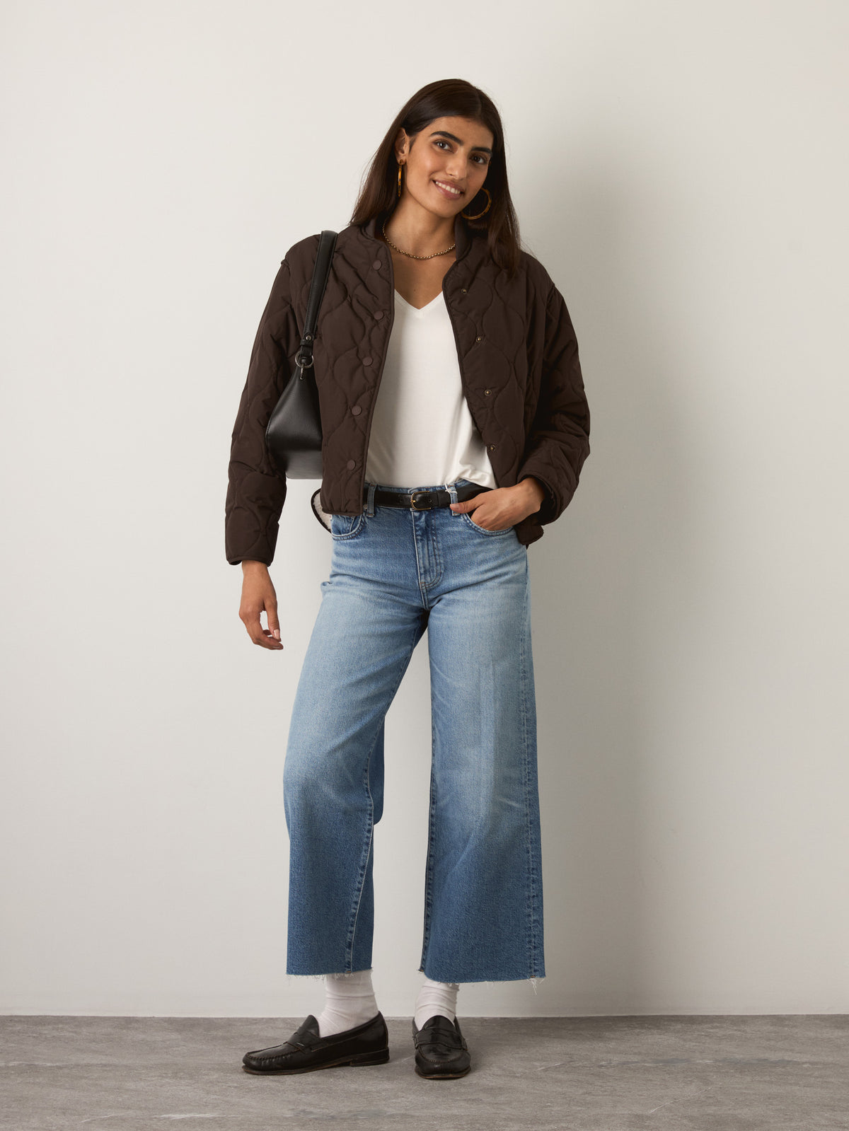 Bailey Quilted Relaxed Bomber