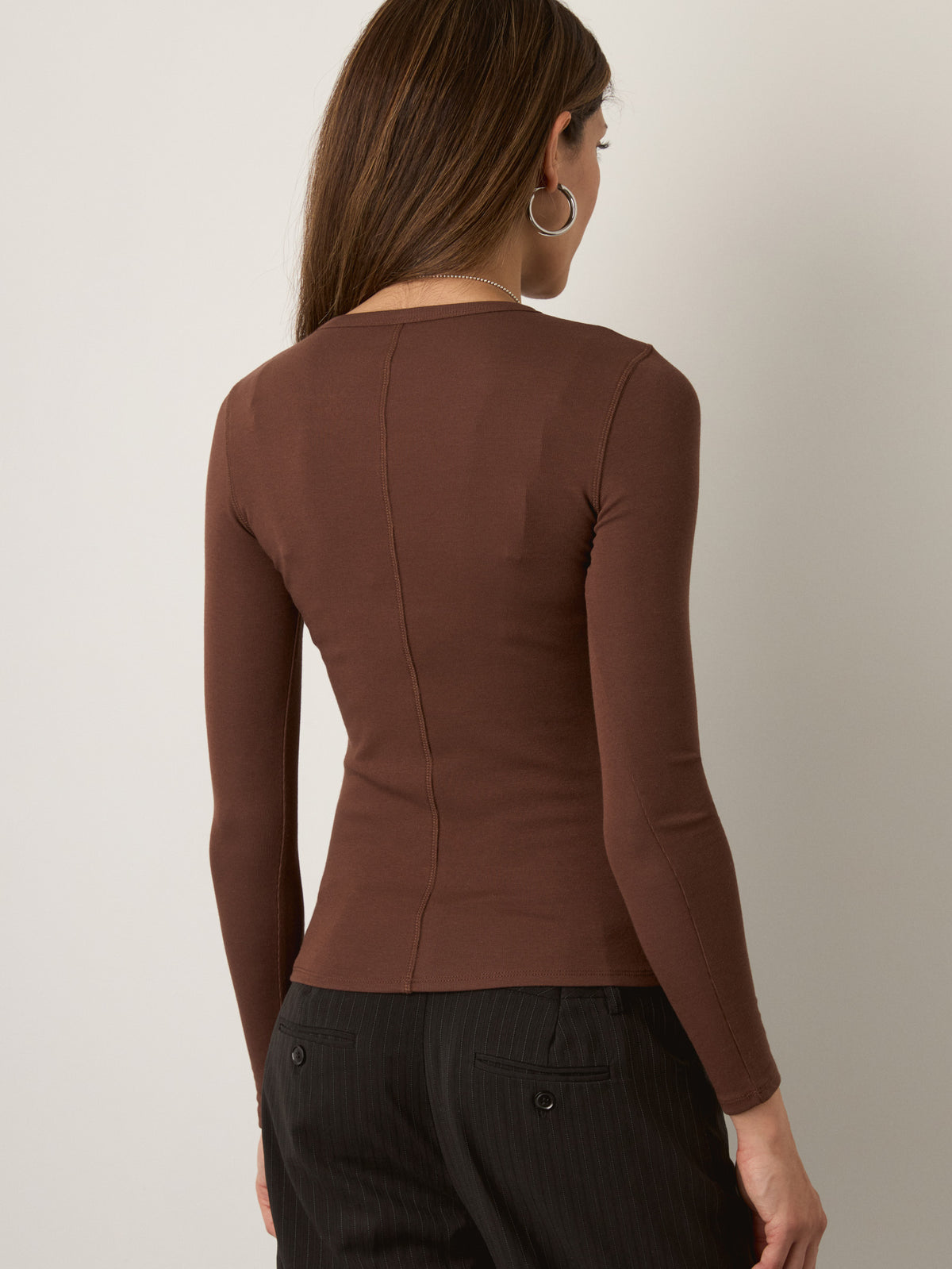 Beatrice Crewneck Longsleeve Top