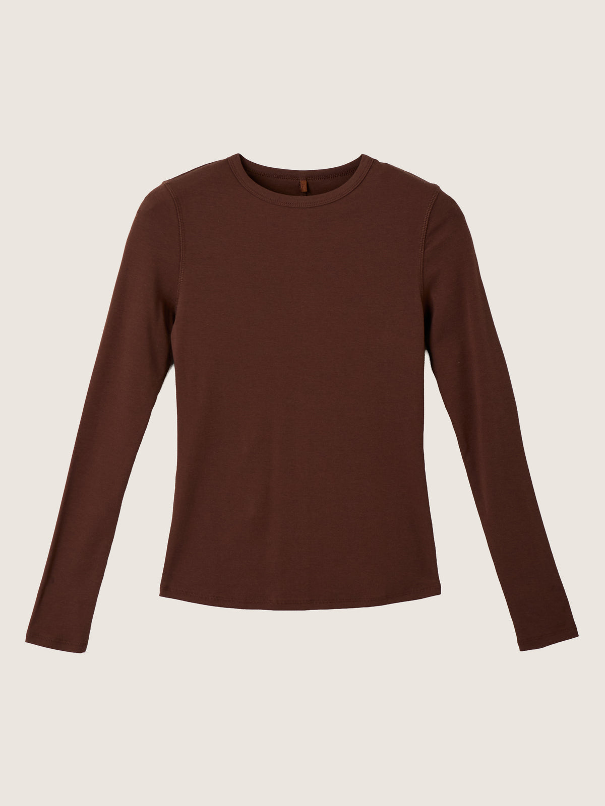 MONK & LOU - Beatrice Crewneck Longsleeve Top - 