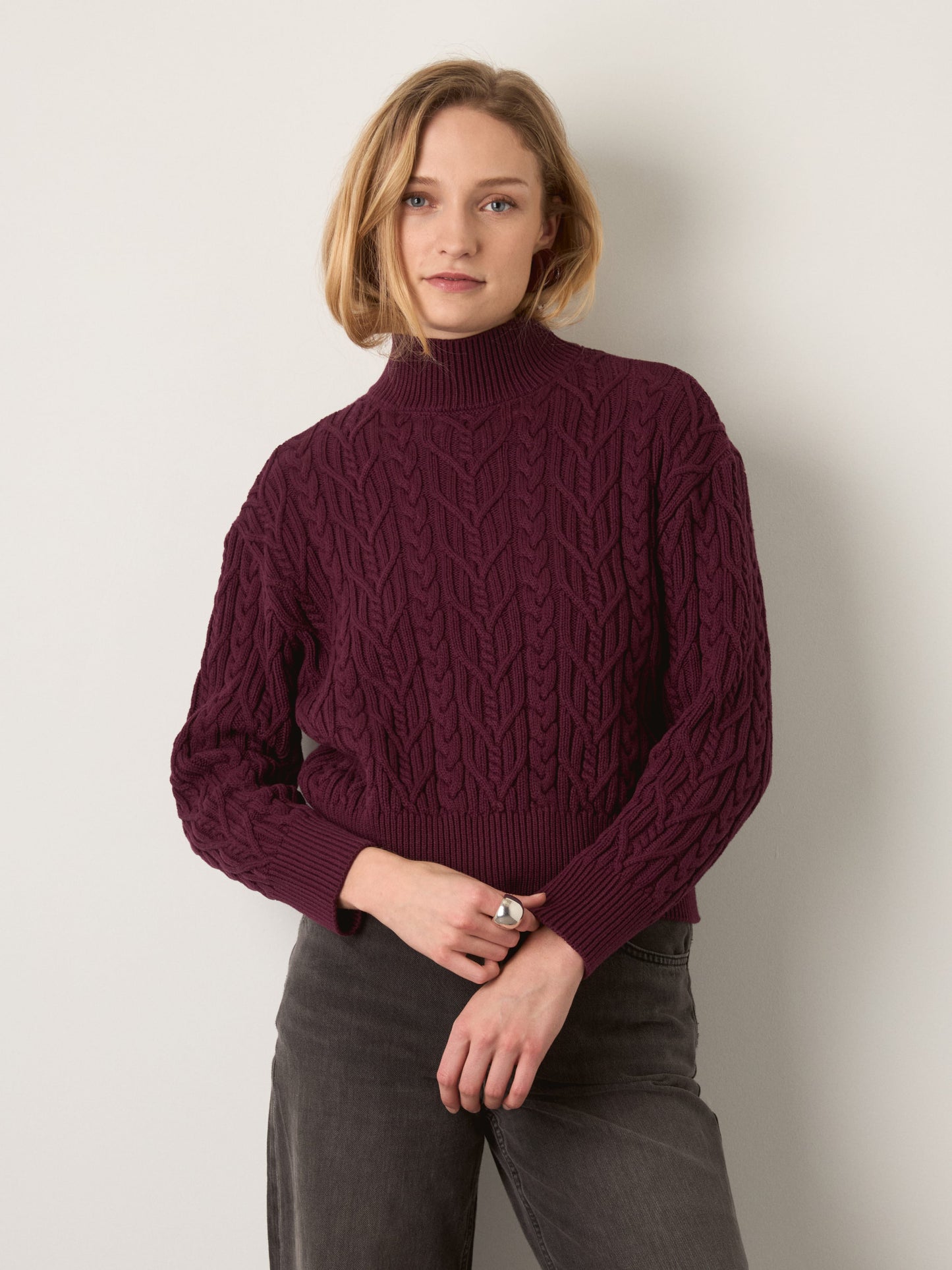 MONK & LOU - Bex Turtleneck Sweater - 