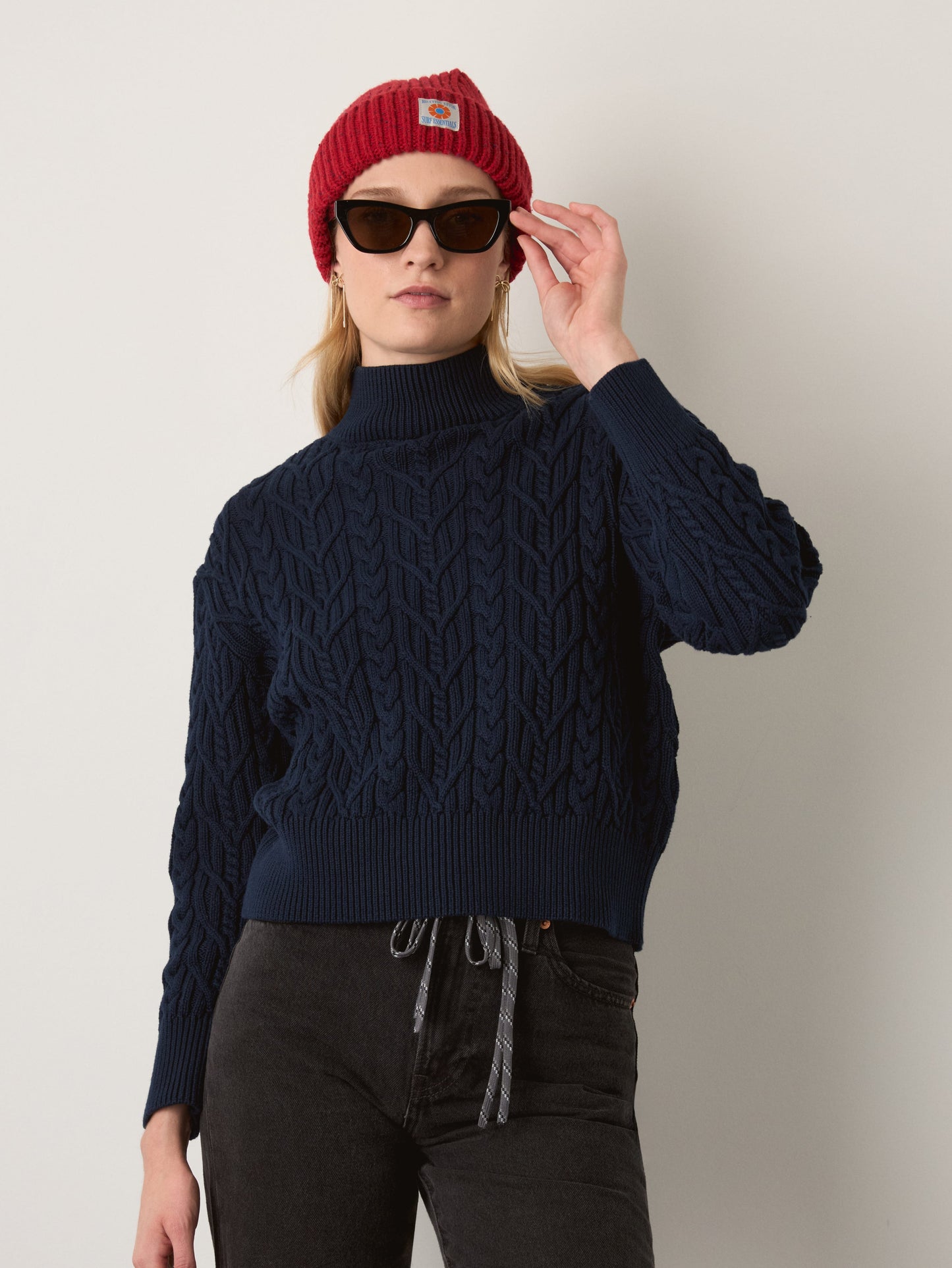 MONK & LOU - Bex Turtleneck Sweater - 