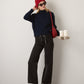 MONK & LOU - Bex Turtleneck Sweater - True Navy