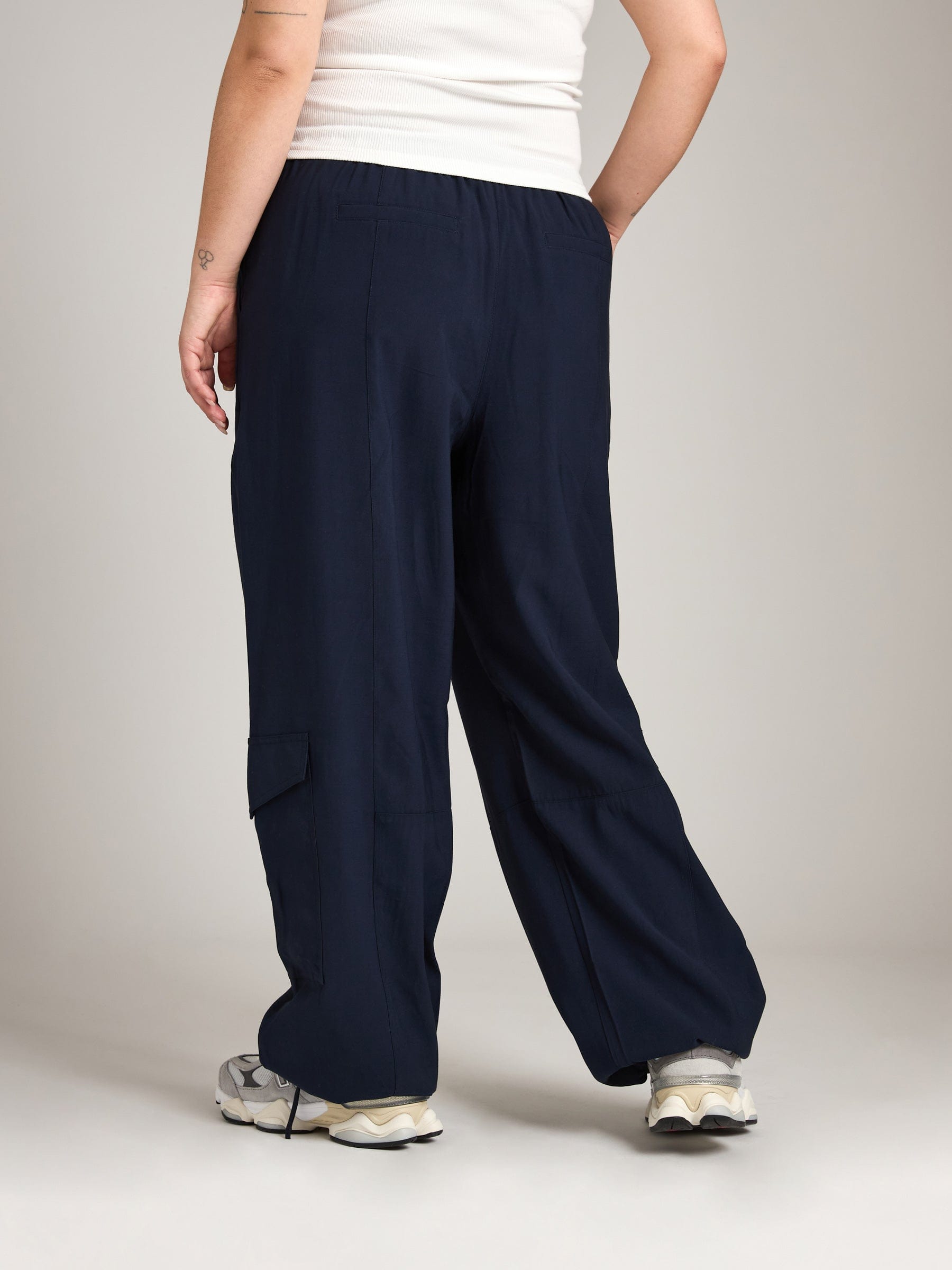 Bottoms - Monk & Lou - Martinez Relaxed Cargo Pocket Pants - PLENTY