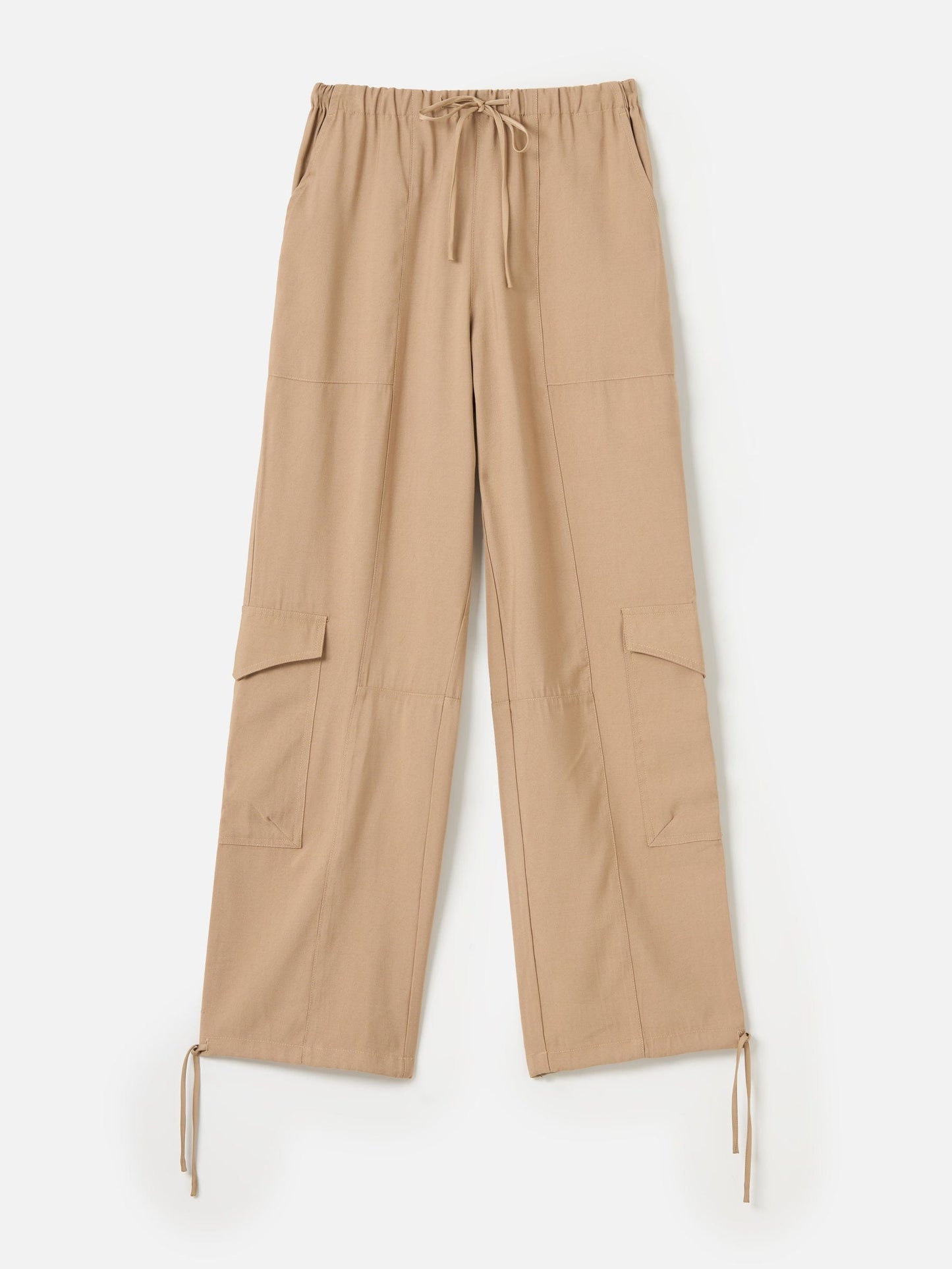 Bottoms - Monk & Lou - Martinez Relaxed Cargo Pocket Pants - PLENTY