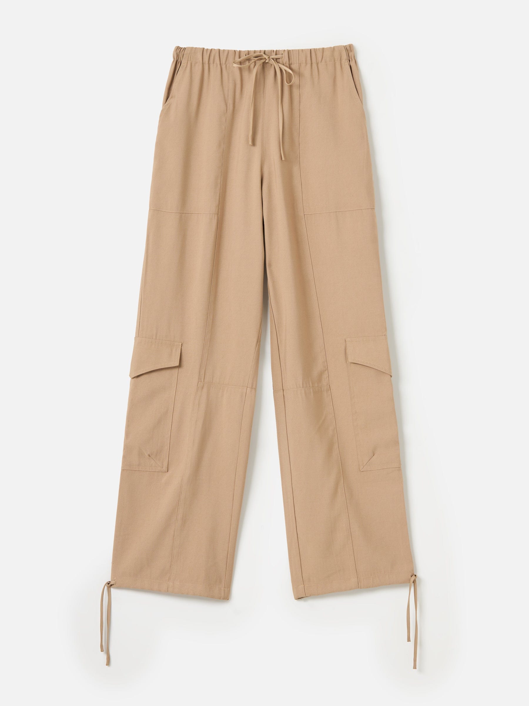 Bottoms - Monk & Lou - Martinez Relaxed Cargo Pocket Pants - PLENTY