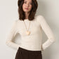 MONK & LOU - Caden Crewneck Longsleeve Top - 