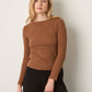 MONK & LOU - Caden Crewneck Longsleeve Top - 