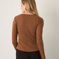 MONK & LOU - Caden Crewneck Longsleeve Top - 