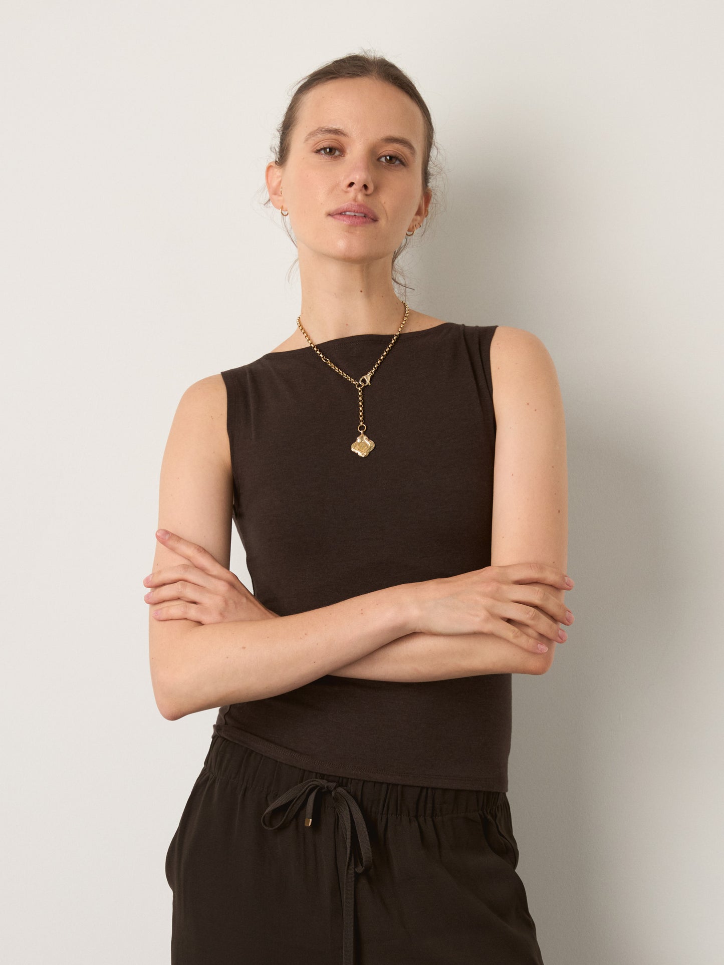 MONK & LOU - Carla Boatneck Shell - 