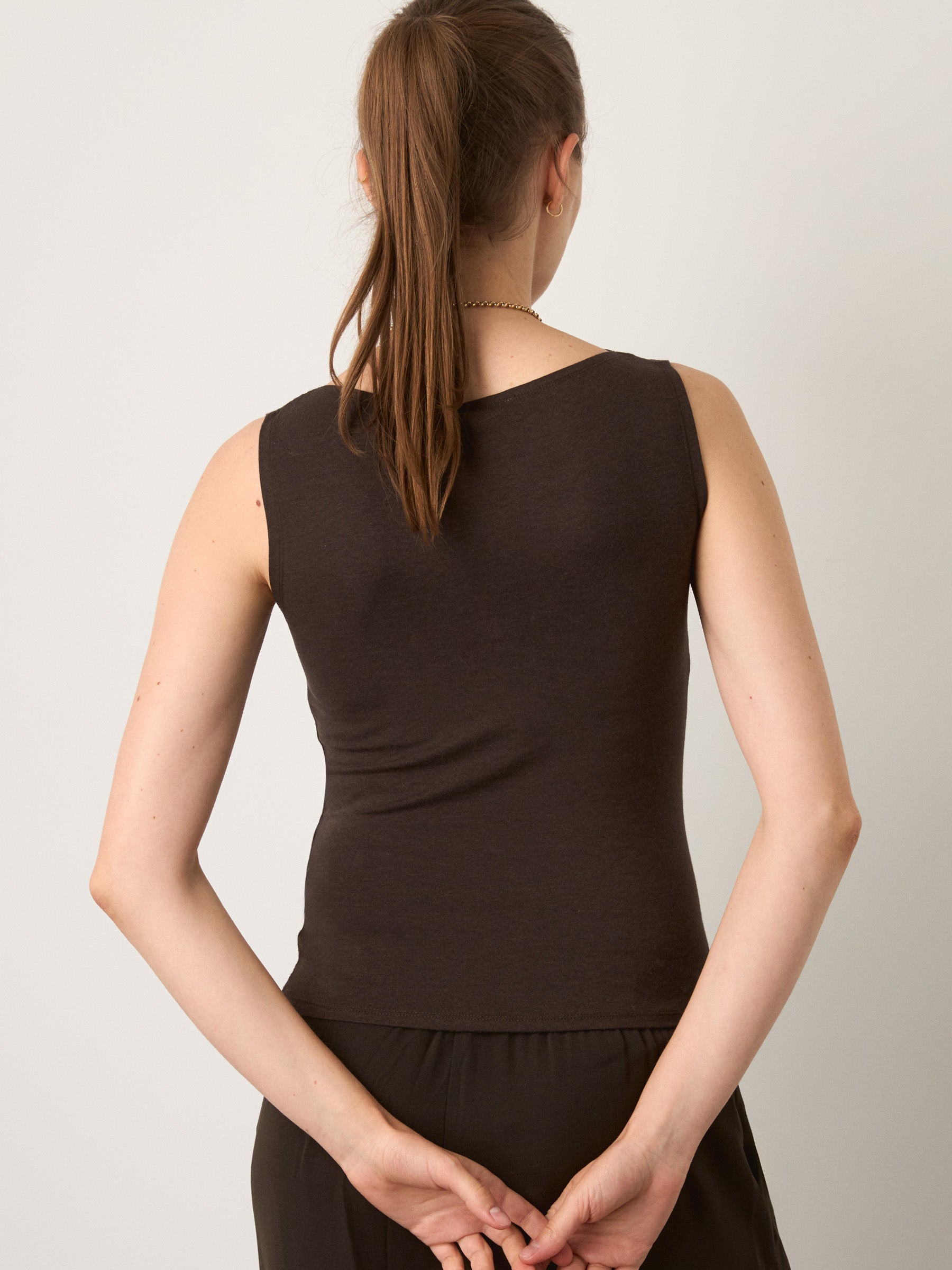 MONK & LOU - Carla Boatneck Shell - 