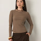 MONK & LOU - Cassia Crewneck Longsleeve T-Shirt - 