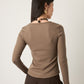 MONK & LOU - Cassia Crewneck Longsleeve T-Shirt - 