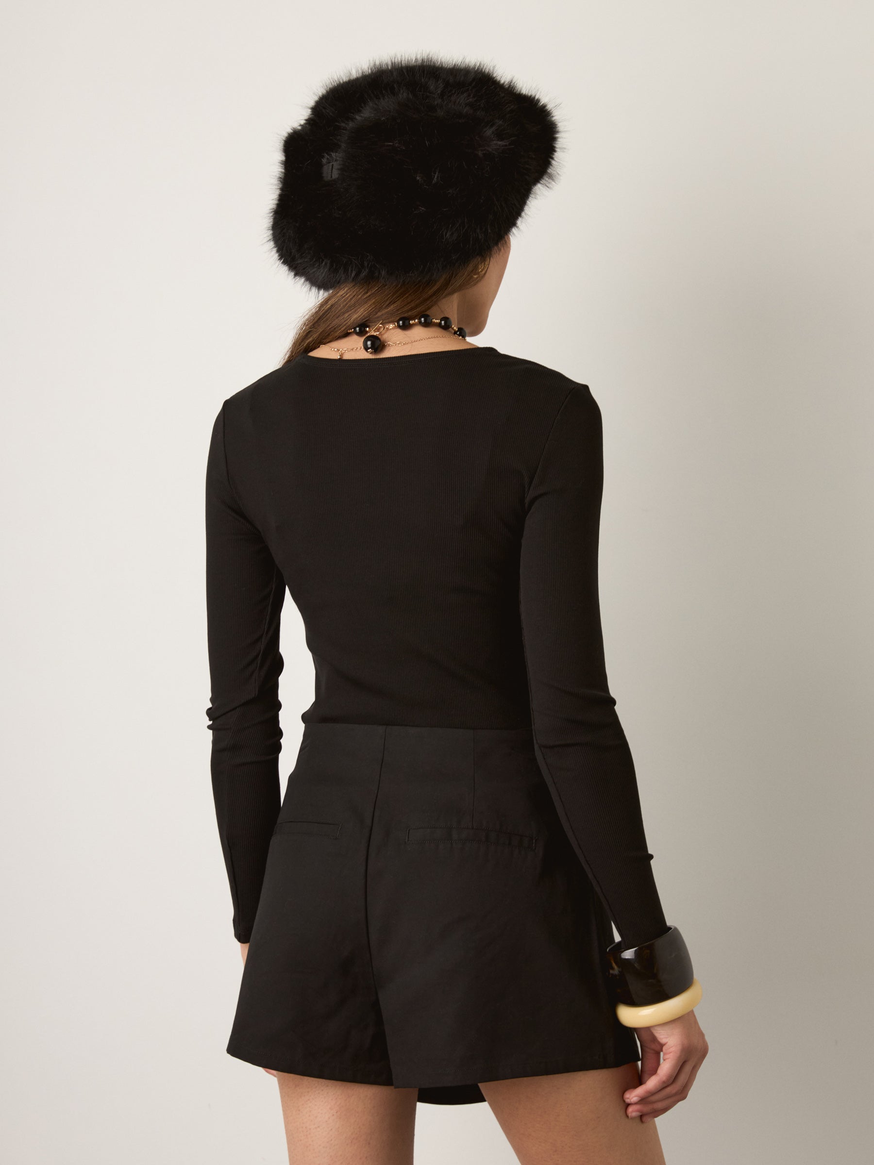 MONK & LOU - Cassia Crewneck Longsleeve T-Shirt - 