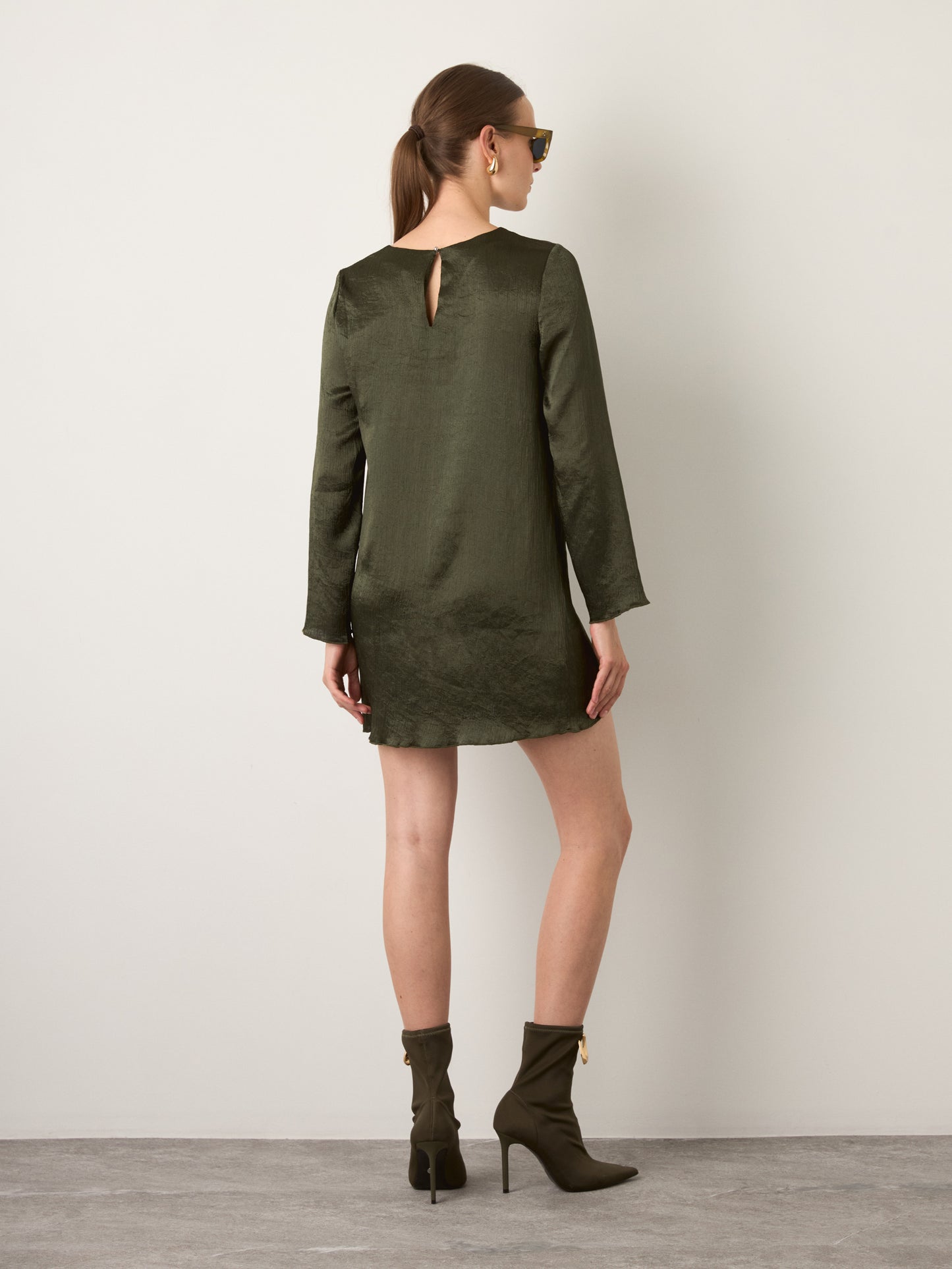 MONK & LOU - Clara Shift Tunic Dress - 