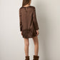 MONK & LOU - Clara Shift Tunic Dress - 