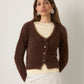 MONK & LOU - Cosima V-Neck Cardigan - 