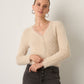 MONK & LOU - Cosima V-Neck Cardigan - 