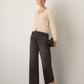 MONK & LOU - Cosima V-Neck Cardigan - Sand Mink