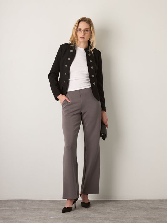 MONK & LOU - Echo Straight Leg Pants - 
