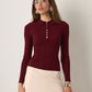 MONK & LOU - Fay Henley Sweater - 
