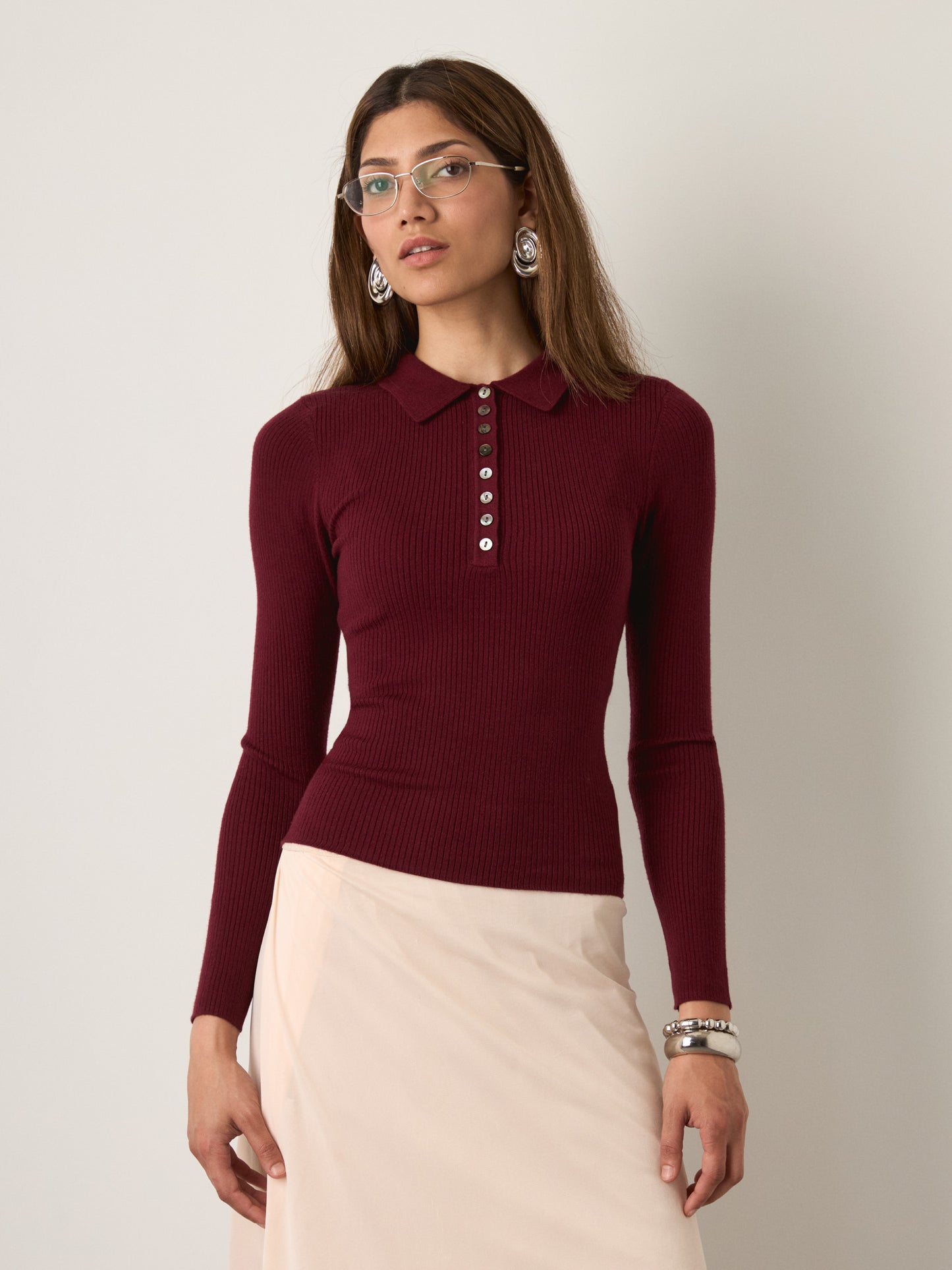 MONK & LOU - Fay Henley Sweater - 