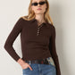 MONK & LOU - Fay Henley Sweater - 