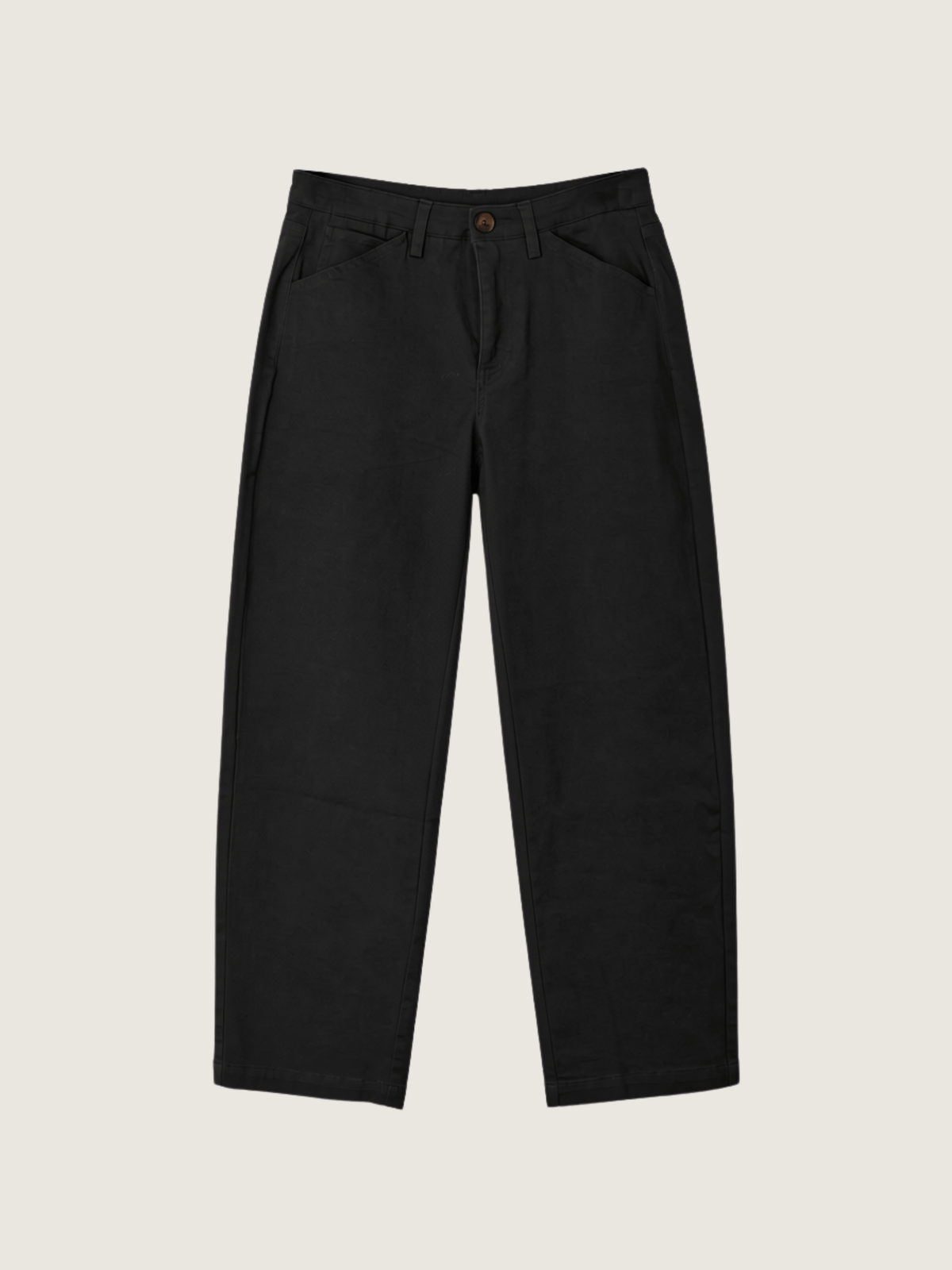 MONK & LOU - Fynn Relaxed Barrel Pants - Black
