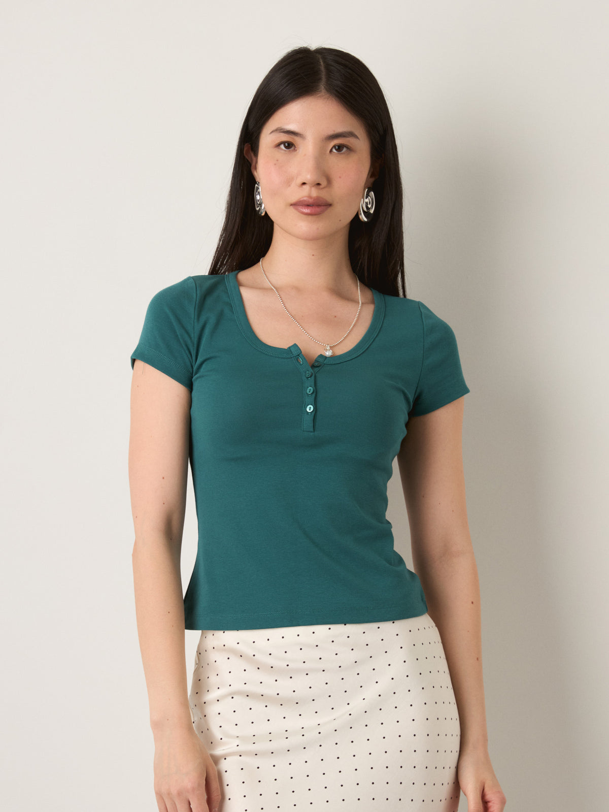 MONK & LOU - Gen Henley T-Shirt - 