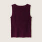 MONK & LOU - Harriet Boatneck Shell - Dark Cherry