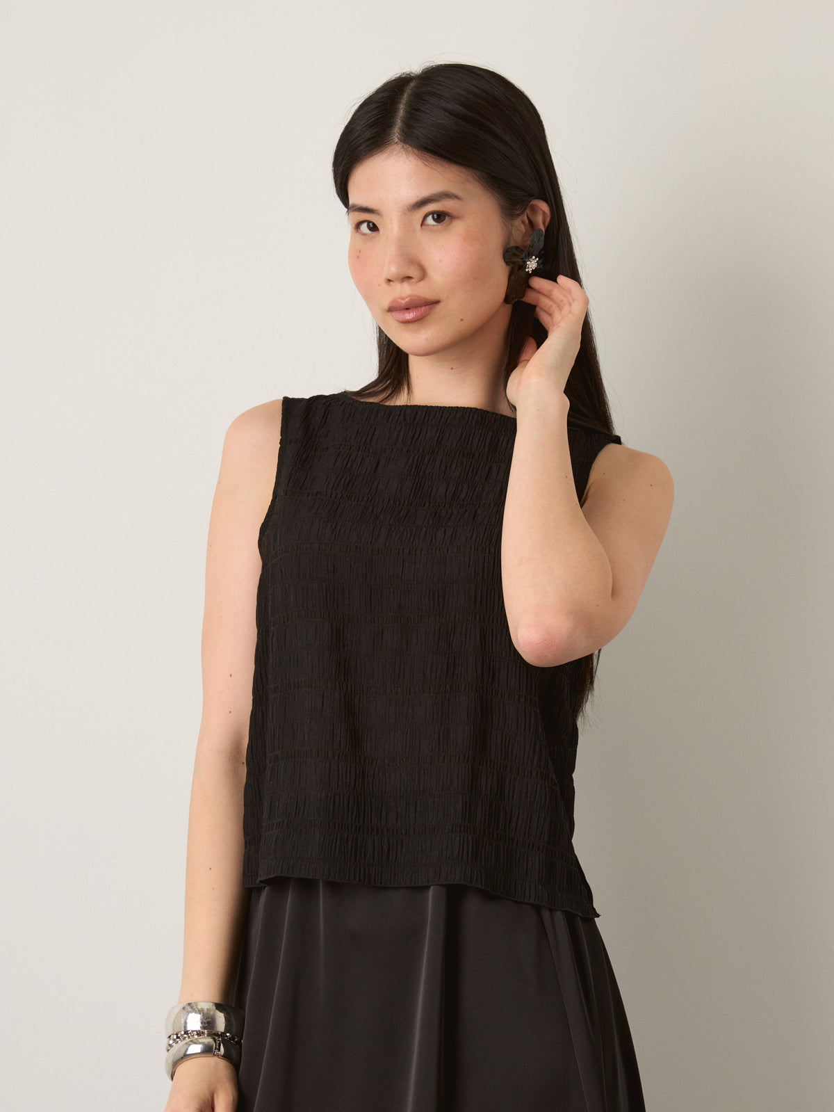 MONK & LOU - Imogen Shell Top - 