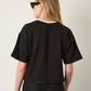 MONK & LOU - Jo Dropped Shoulder Top - 