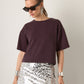 MONK & LOU - Jo Dropped Shoulder Top - 