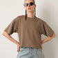 MONK & LOU - Jo Dropped Shoulder Top - 