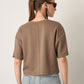MONK & LOU - Jo Dropped Shoulder Top - 
