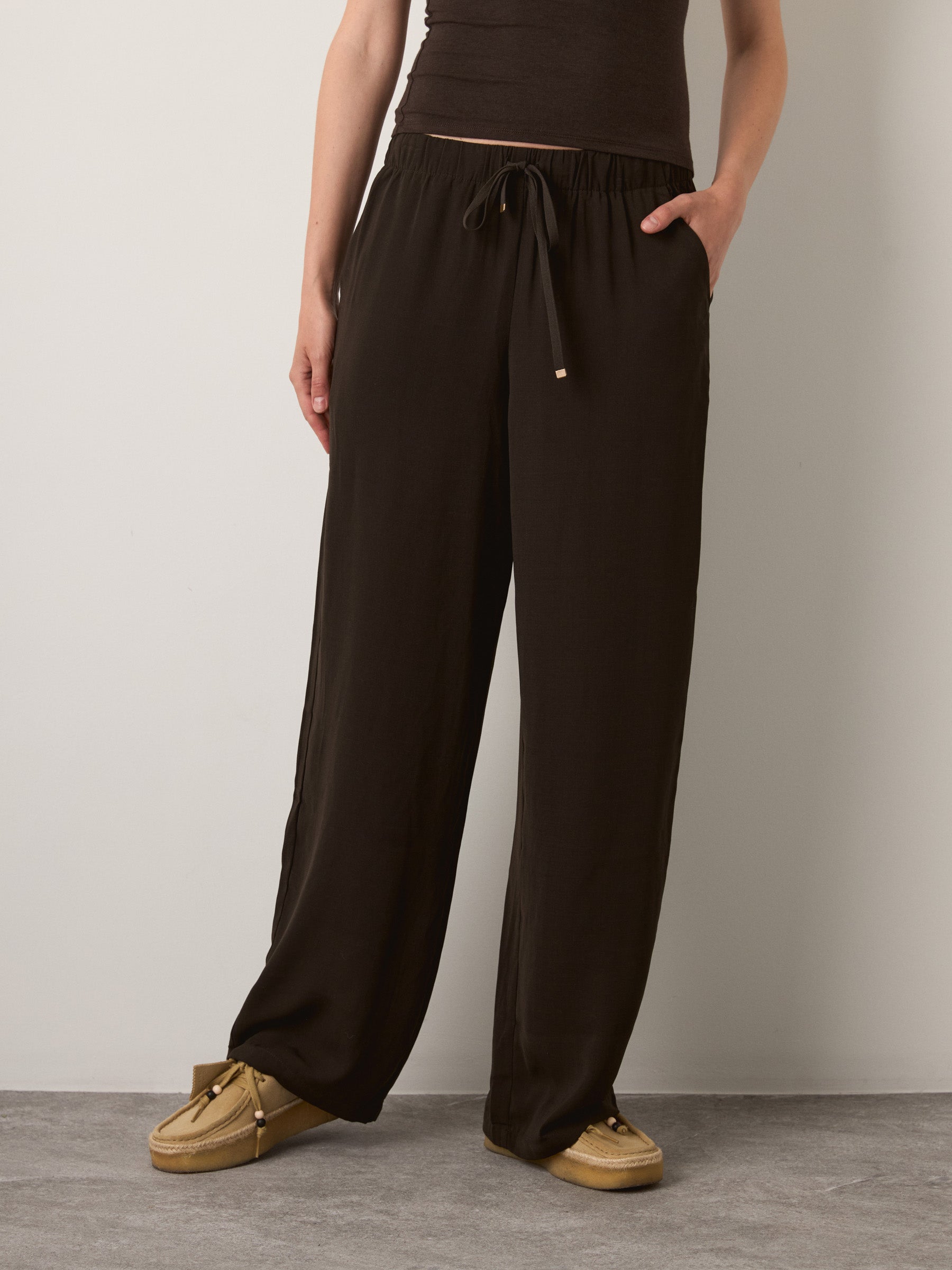MONK & LOU - Kieran Drawstring Pants - 