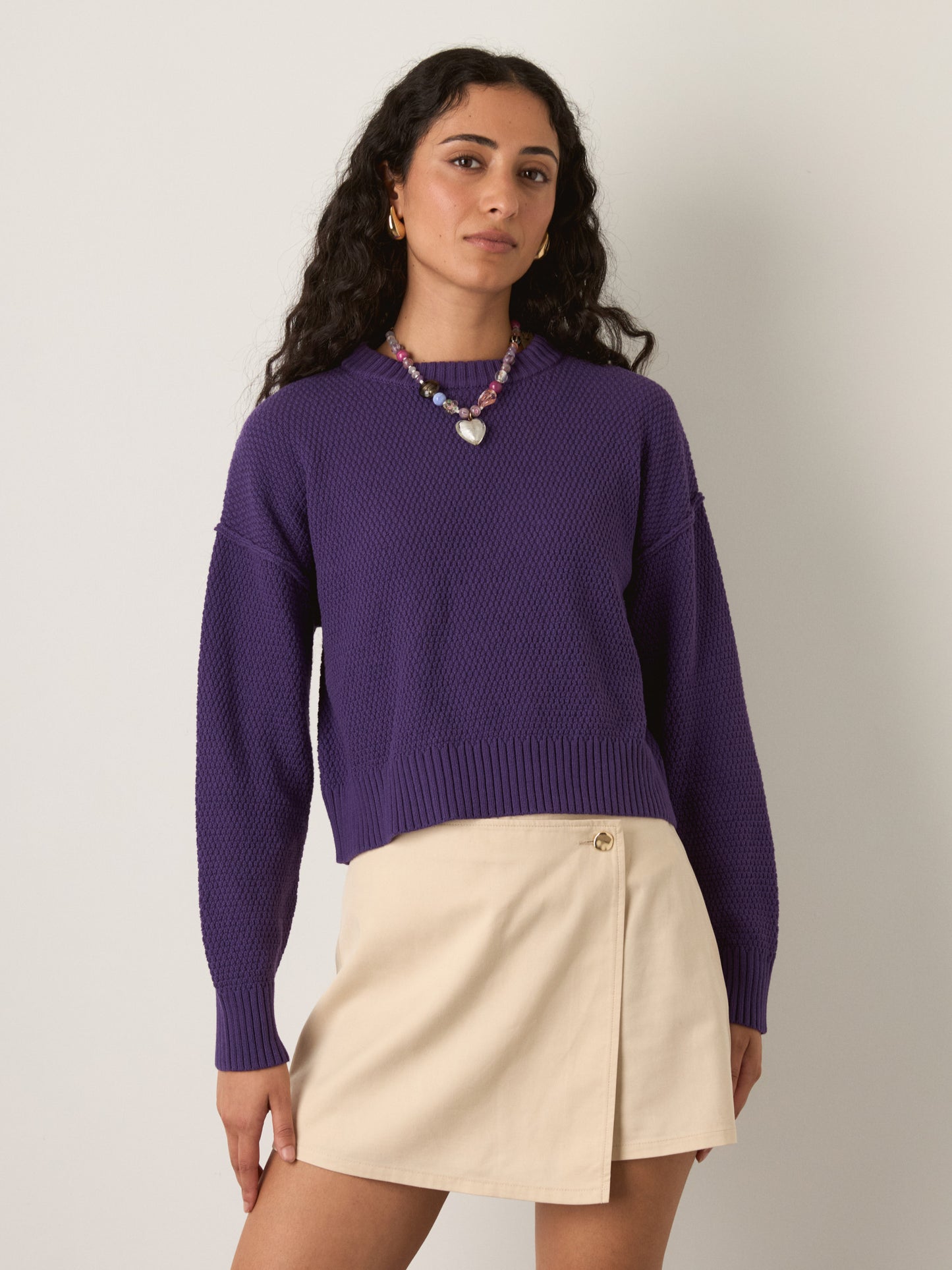 Kya Crewneck Pullover Sweater
