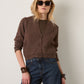 MONK & LOU - Leena Cropped Cardigan - 
