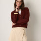 MONK & LOU - Leena Cropped Cardigan - 