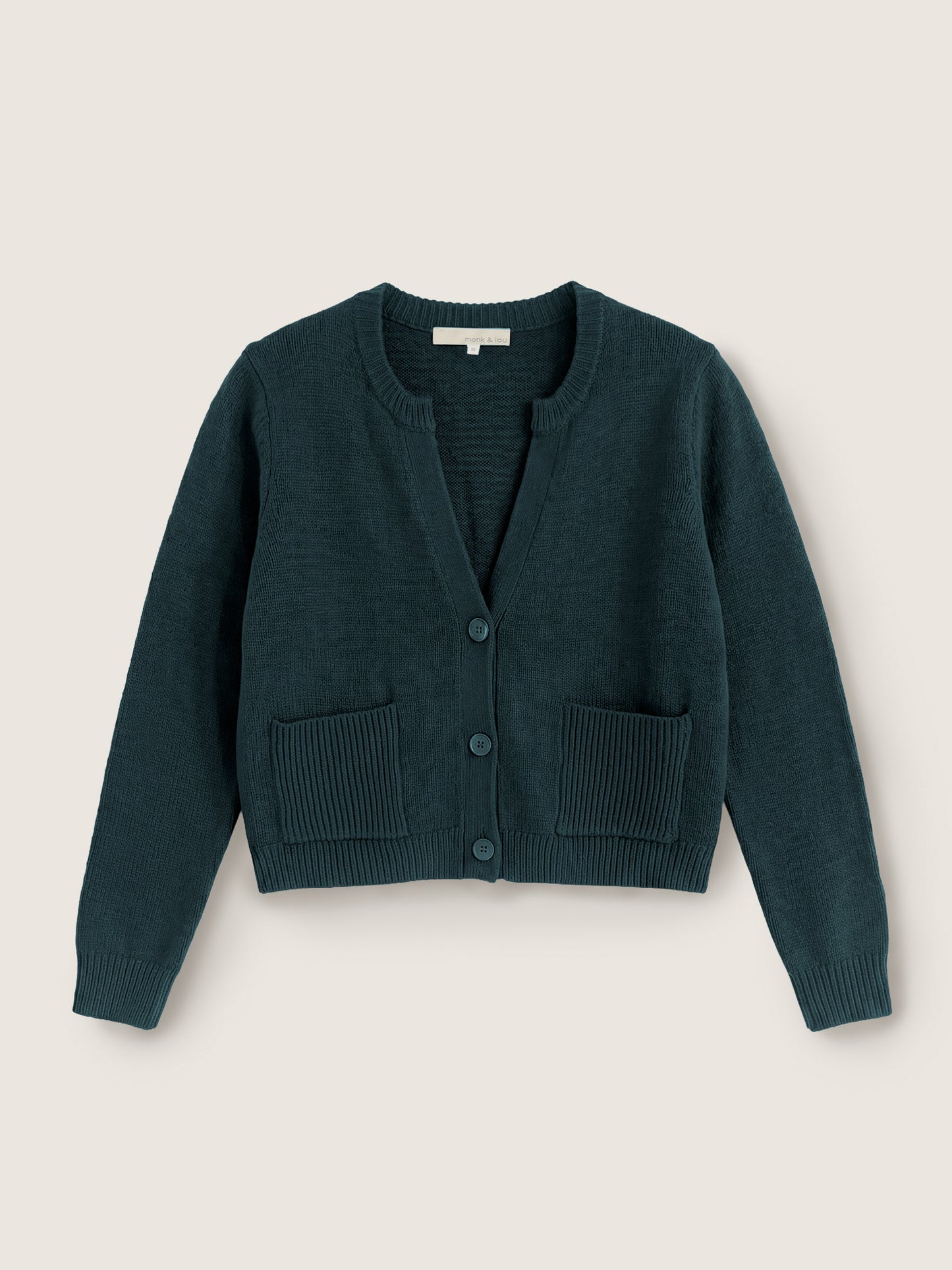 MONK & LOU - Leena Cropped Cardigan - 