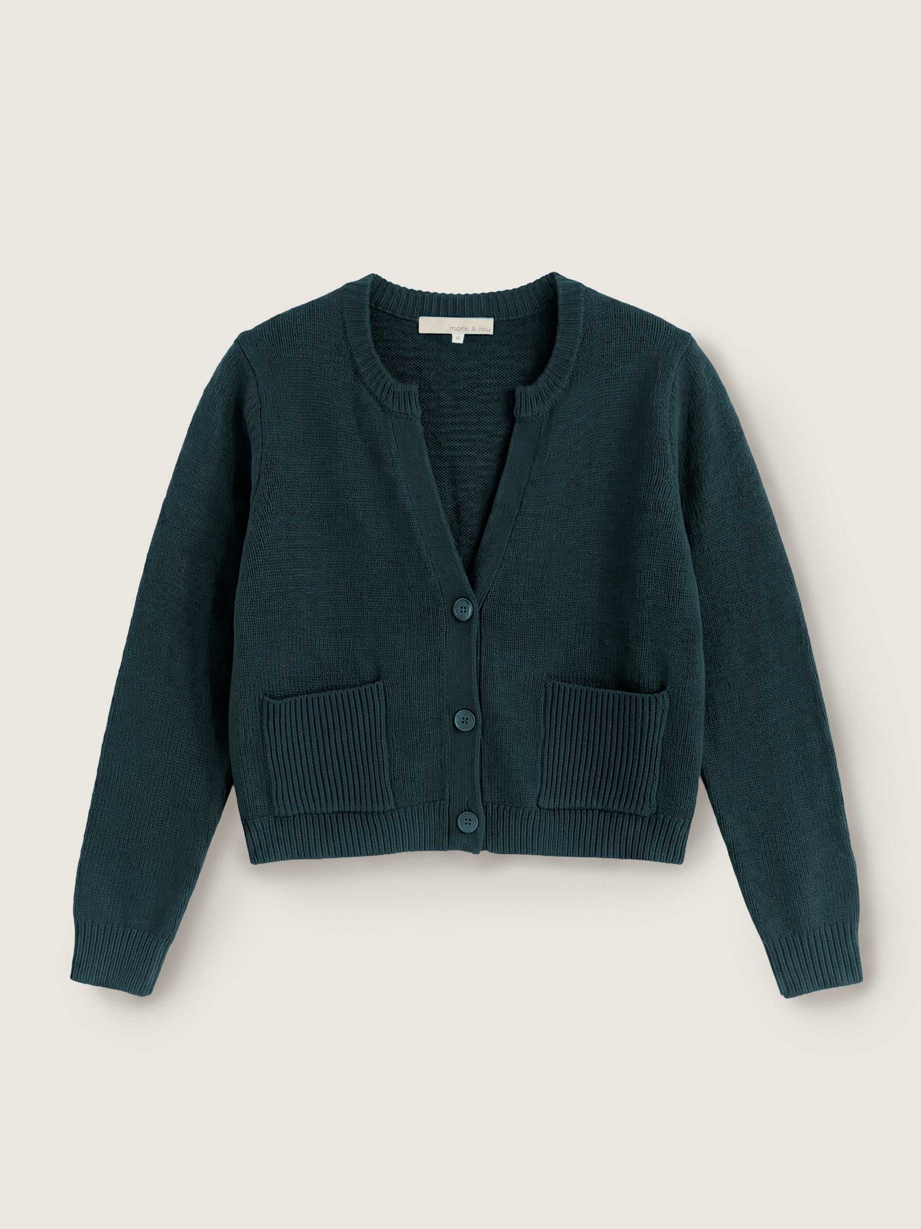 MONK & LOU - Leena Cropped Cardigan - 