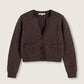 MONK & LOU - Leena Cropped Cardigan - 