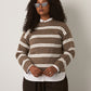 MONK & LOU - Liv Crewneck Pullover Sweater - 