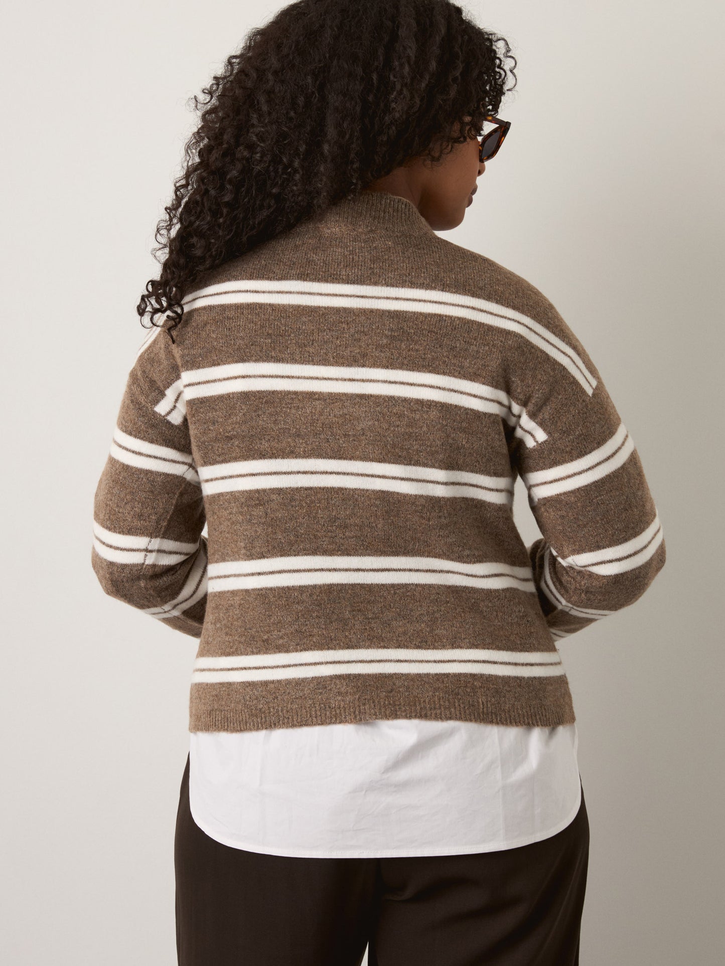 MONK & LOU - Liv Crewneck Pullover Sweater - 