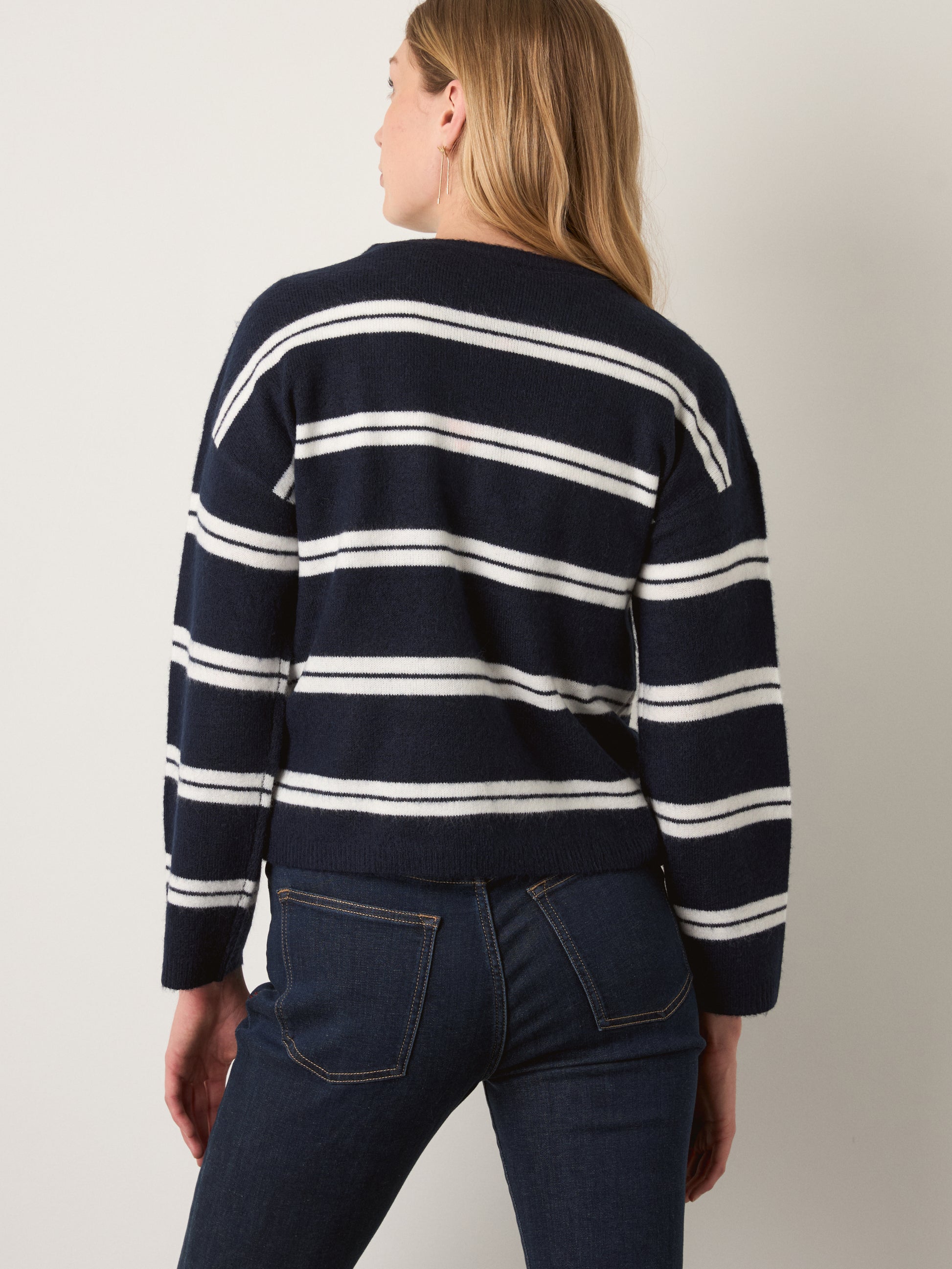 MONK & LOU - Liv Crewneck Pullover Sweater - 