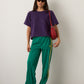MONK & LOU - Marla Crewneck Sweater - Melange Purple