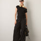MONK & LOU - Maude Off Shoulder Top - Black Night