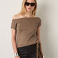MONK & LOU - Maude Off Shoulder Top - 